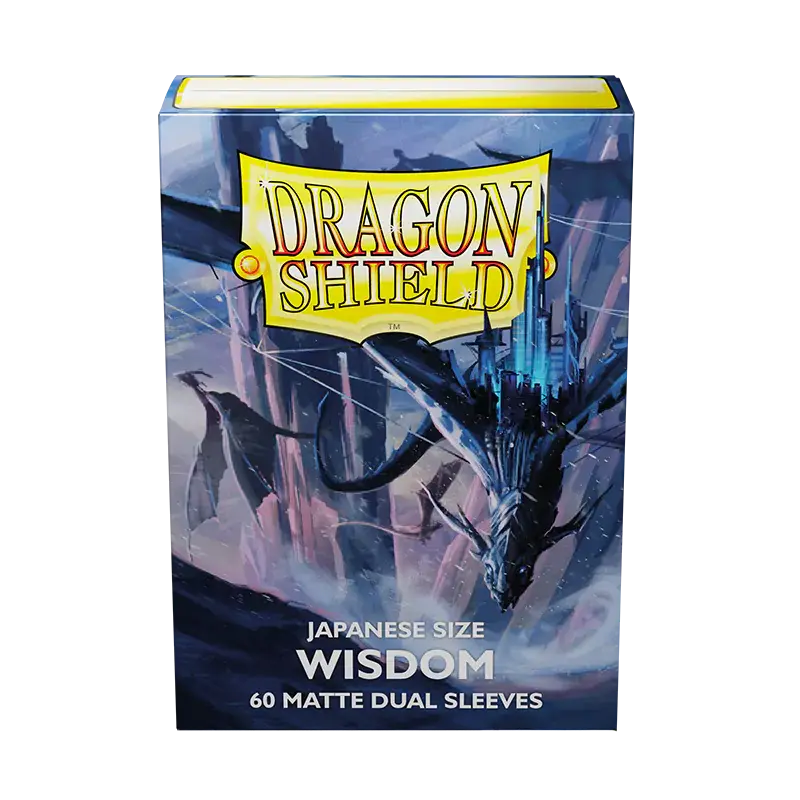 Dragon Shield: Japanese Size 60Ct Sleeves - Wisdom (Dual Matte) 1