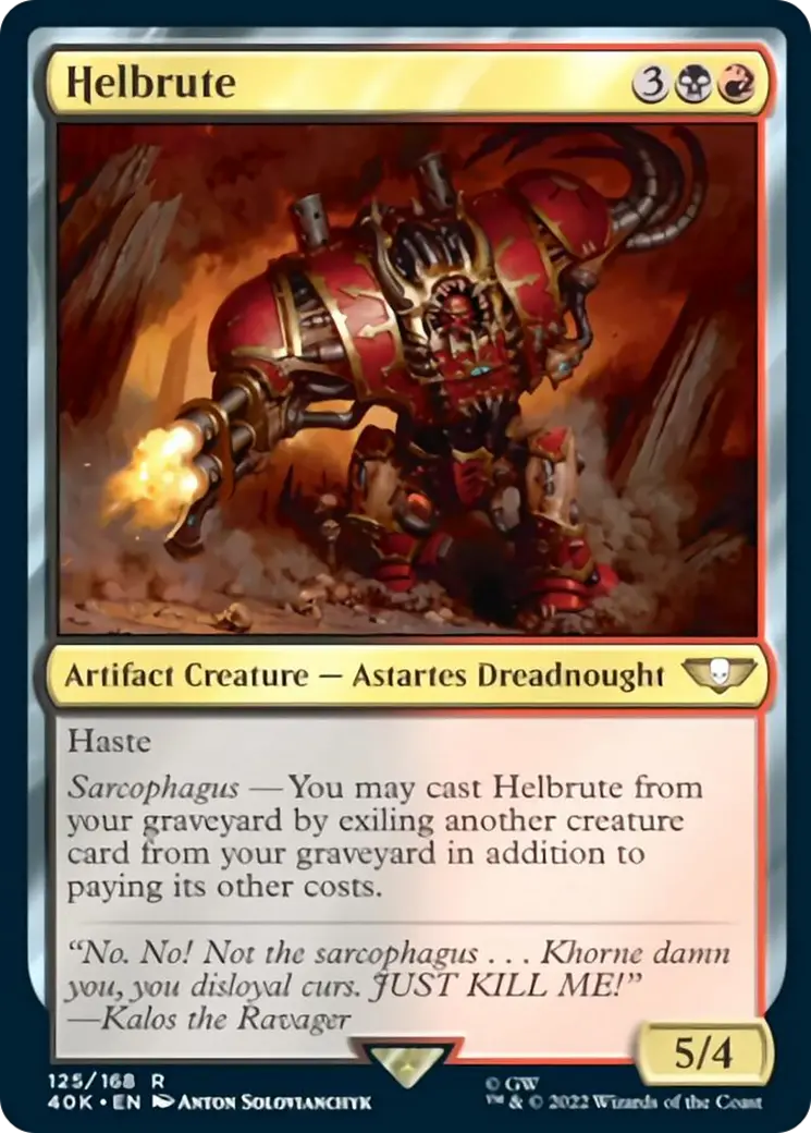 Helbrute (Surge Foil) [Warhammer 40,000] 1