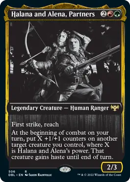 Halana And Alena, Partners [Innistrad: Double Feature] 1
