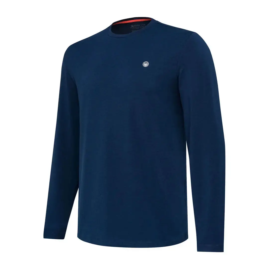 Beretta Team Long Sleeved T-Shirt - Blue Total Eclipse 1