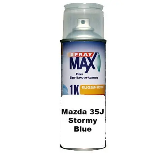 Auto Touch Up Can Mazda 35J Stormy Blue 2 3 6 Cx-5 Cx-9 Bt50 298Ml 1