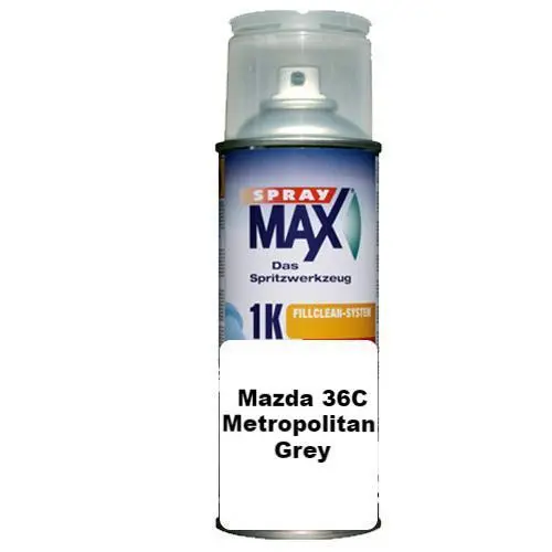 Auto Touch Up Can Mazda 36C Metropolitan Grey Paint 2 3 6 Cx-5 Cx-9 Bt50 298Ml 1