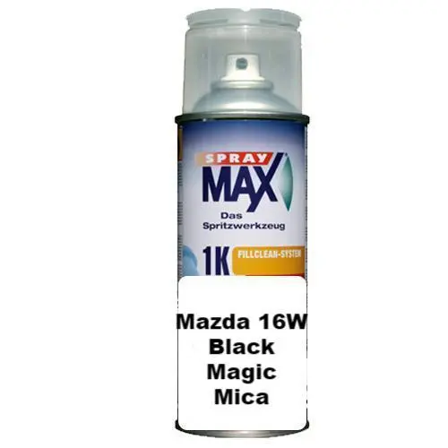 Auto Touch Up Can Mazda 16W Black Magic Mica 2 3 6 Cx5 Cx9 Bt50 298Ml 1