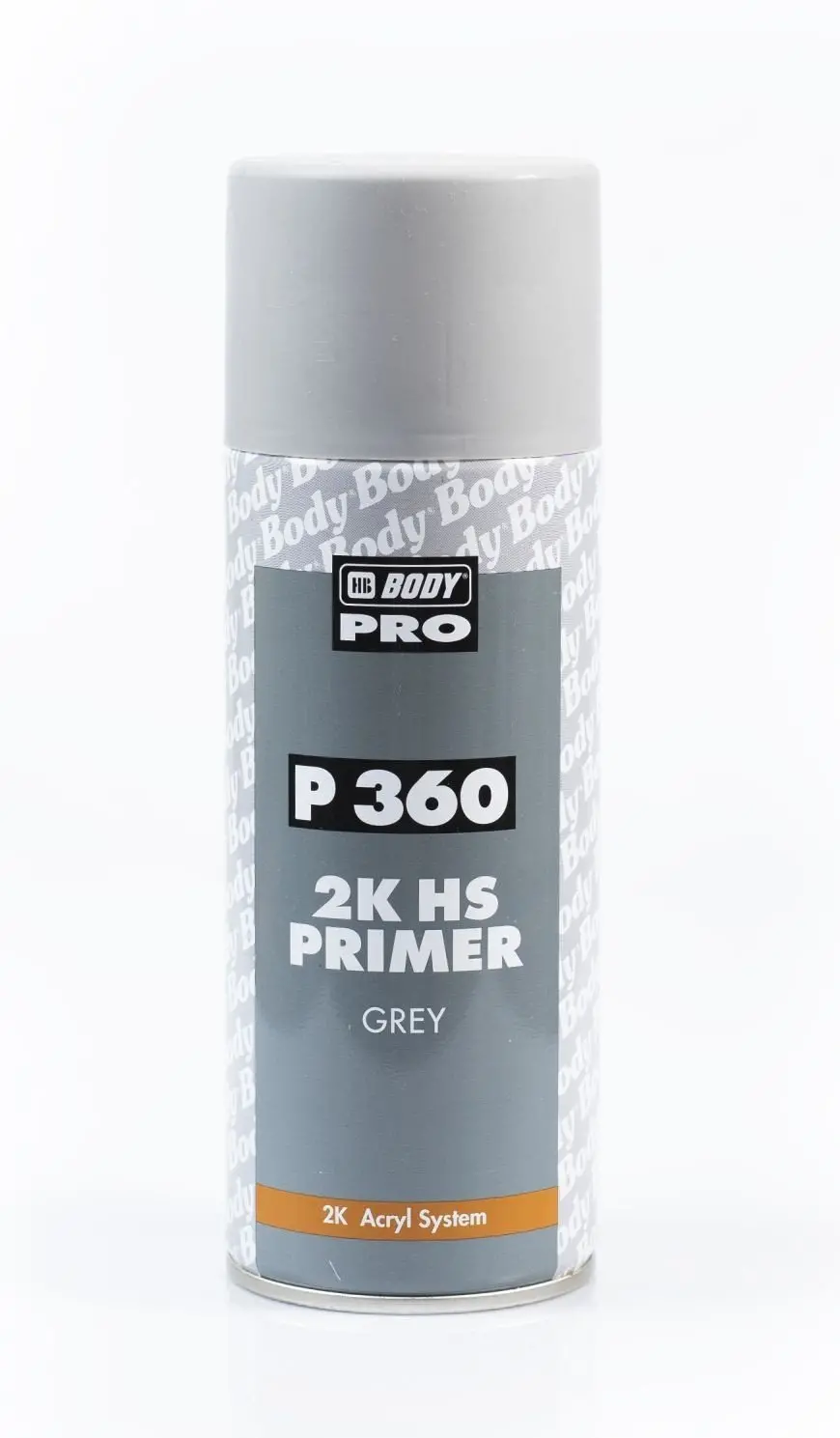 Hb Body P360 2K Hs Primer Filler Spray Paint Grey Aerosol 400Ml 1