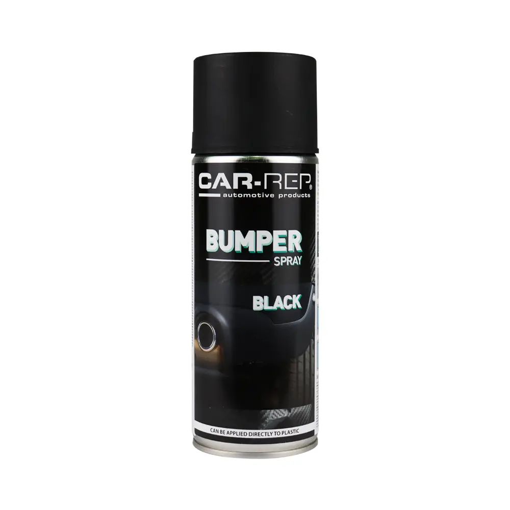 Car-Rep Automotive Primerless Bumper Spray 400Ml Black 1