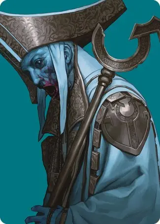 Mikaeus, The Unhallowed Art Card [Commander Masters Art Series] 1