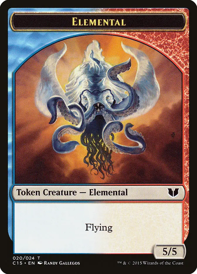 Elemental Token [Commander 2015 Tokens] 1