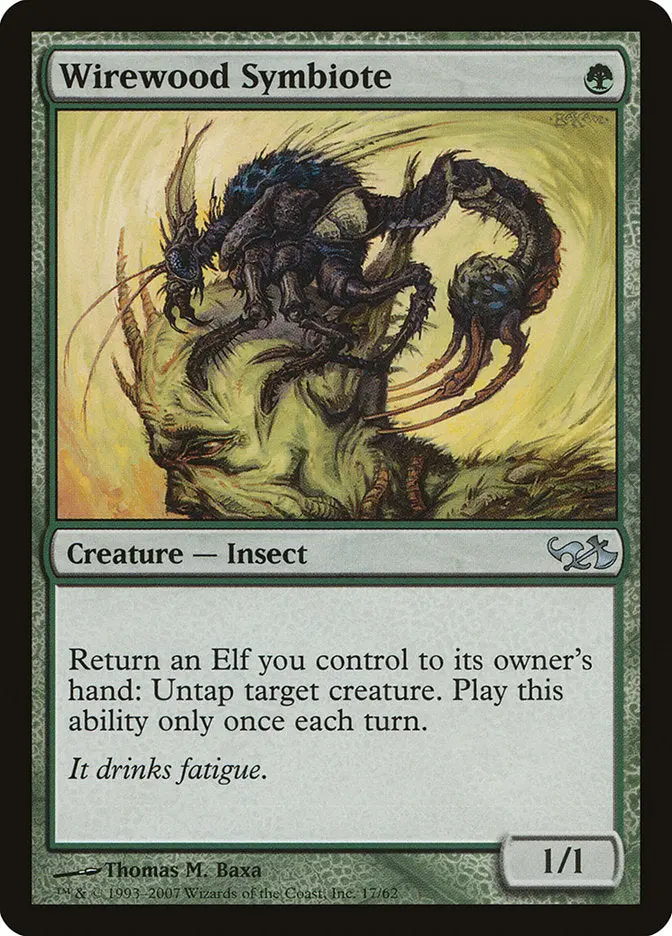 Wirewood Symbiote [Duel Decks: Elves Vs. Goblins] 1