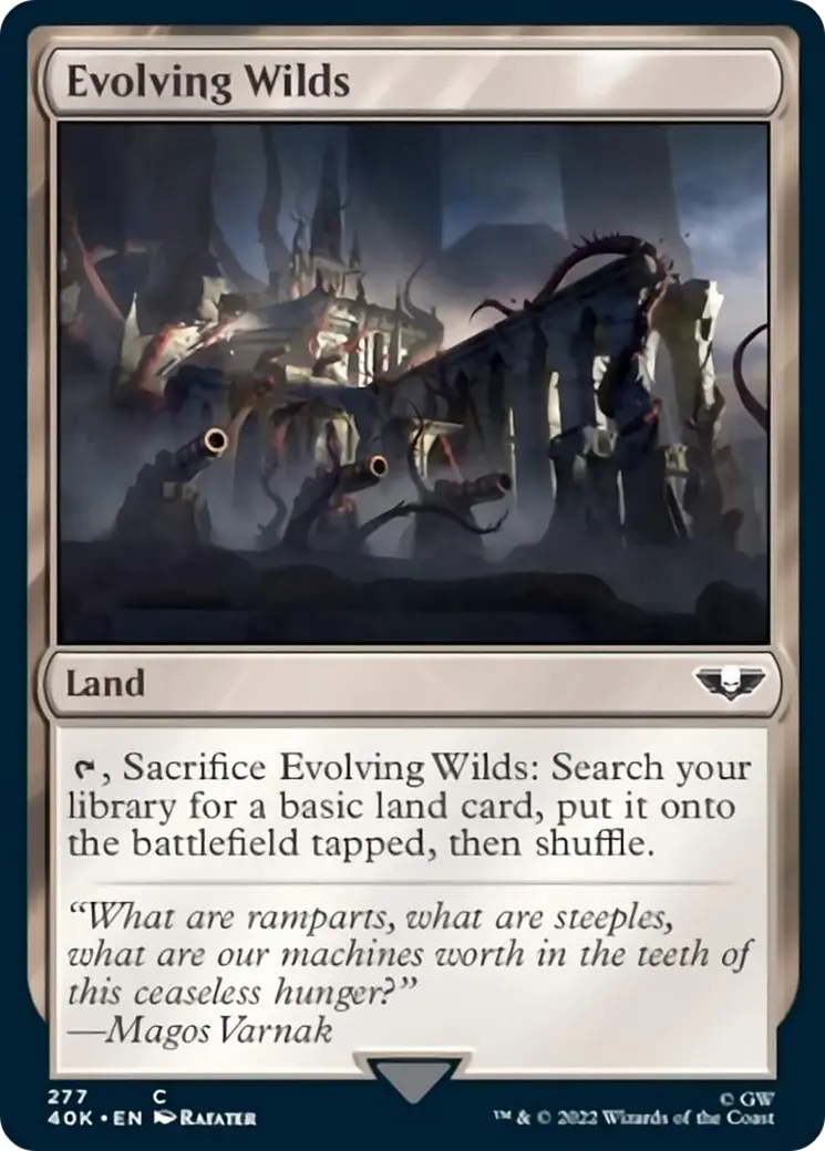 Evolving Wilds (Surge Foil) [Warhammer 40,000] 1