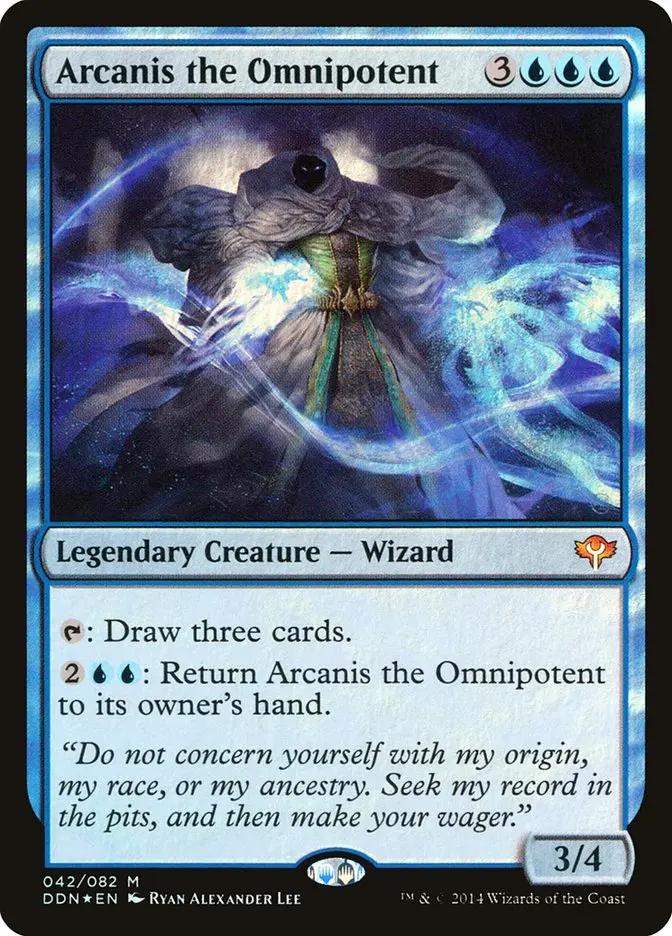 Arcanis The Omnipotent [Duel Decks: Speed Vs. Cunning] 1