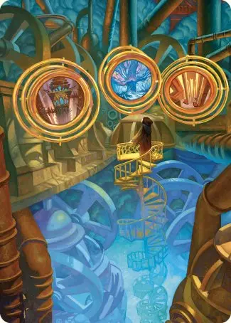 Extraplanar Lens Art Card [Commander Masters Art Series] 1