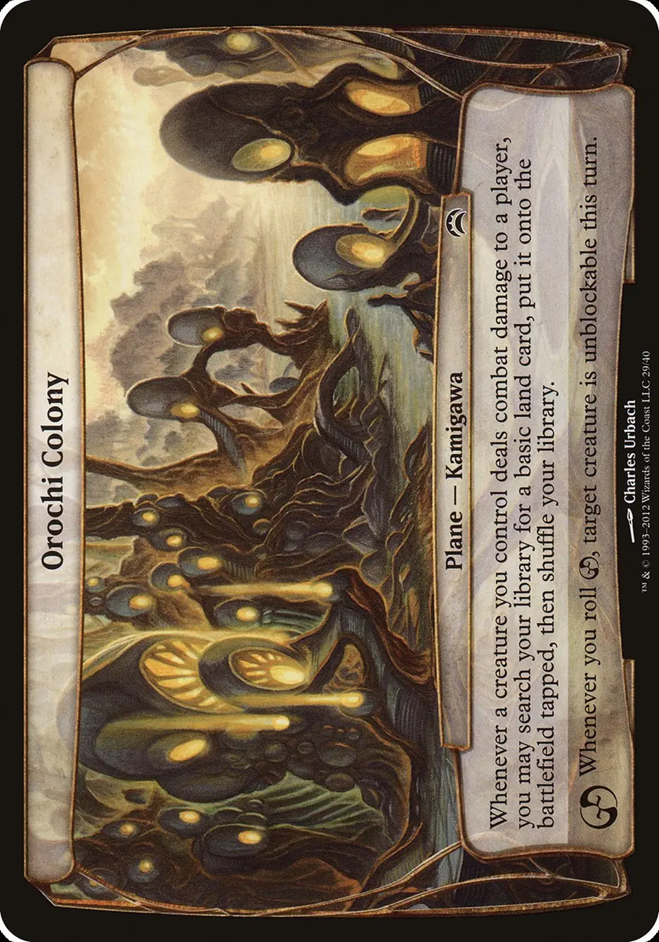 Orochi Colony (Planes) [Planechase 2012 Planes] 1