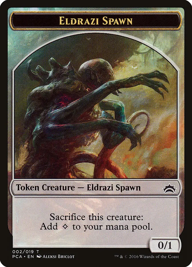 Eldrazi Spawn Token (002/019) [Planechase Anthology Tokens] 1