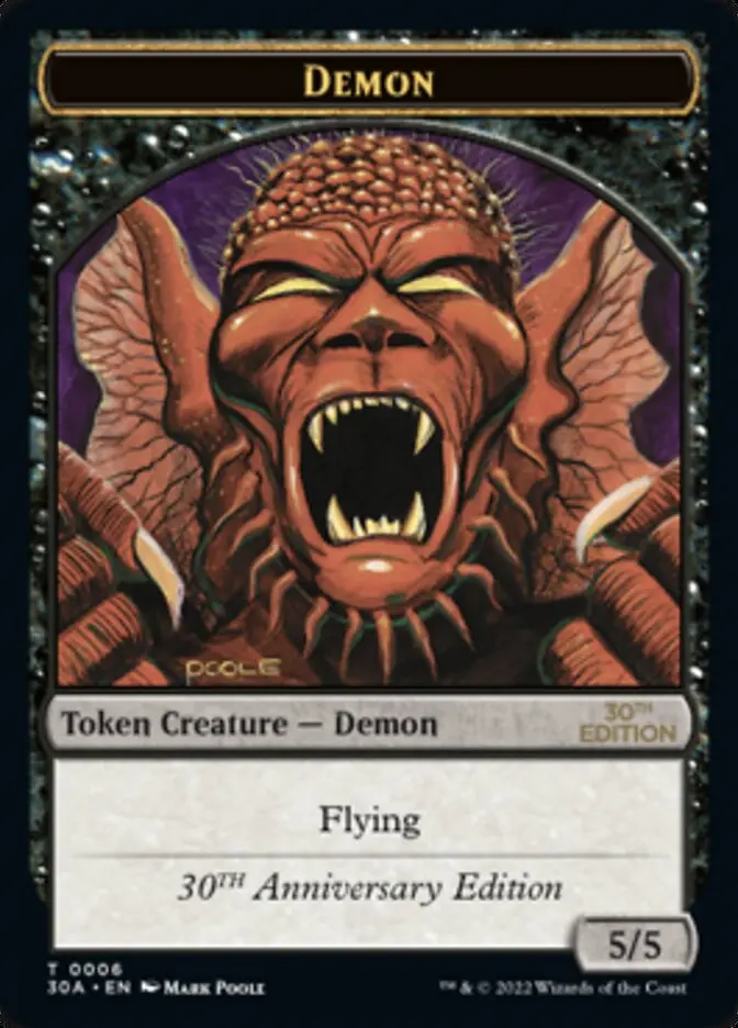 Demon Token [30Th Anniversary Tokens] 1