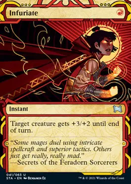 Infuriate (Foil Etched) [Strixhaven: Mystical Archive] 1