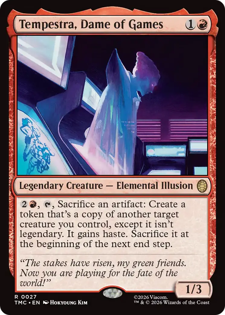 Tempestra, Dame Of Games [Teenage Mutant Ninja Turtles Commander] 1