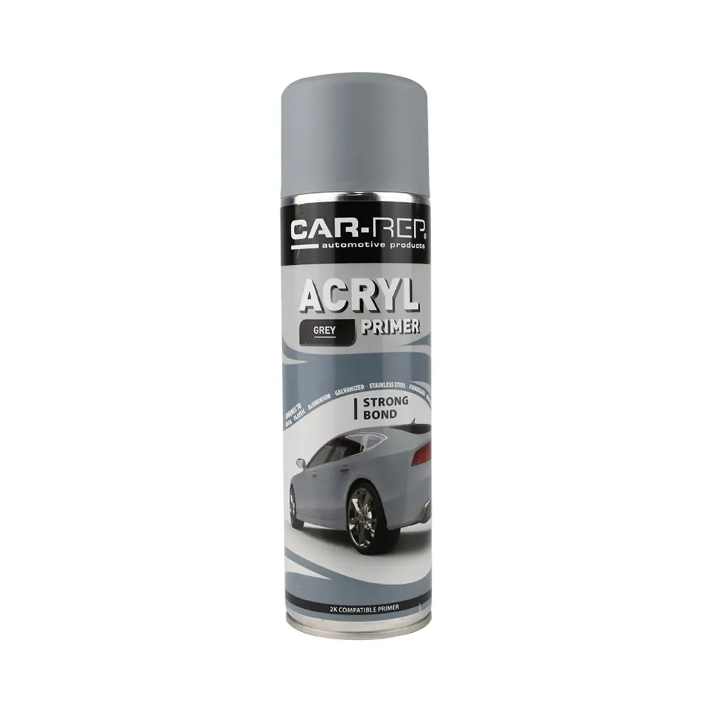 Car-Rep Acrylic Automotive Primer 500Ml Grey 1