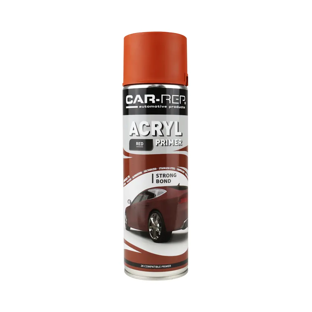 Car-Rep Acrylic Automotive Primer 500Ml Red 1
