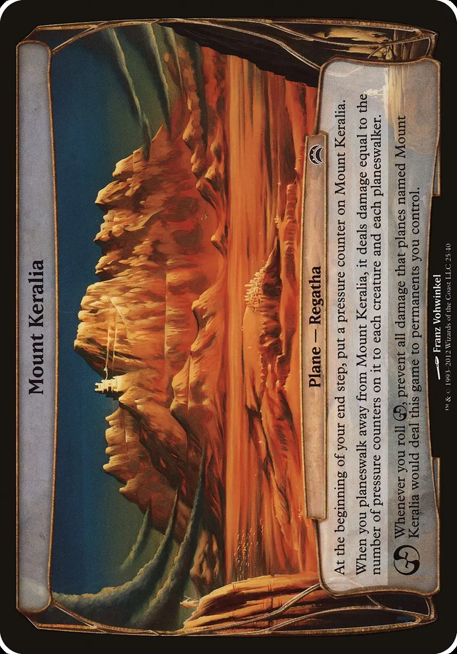 Mount Keralia (Planes) [Planechase 2012 Planes] 1
