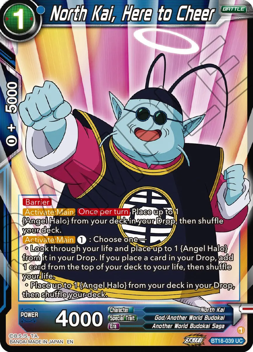 North Kai, Here To Cheer (Bt18-039) [Dawn Of The Z-Legends] 1