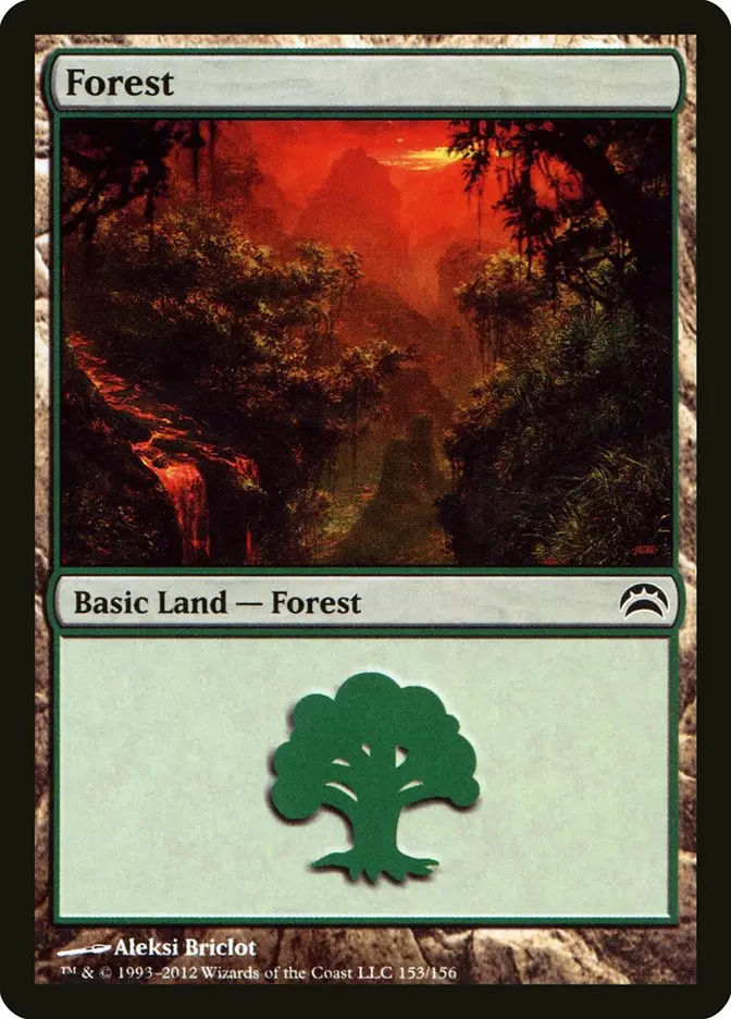 Forest (153) [Planechase 2012] 1