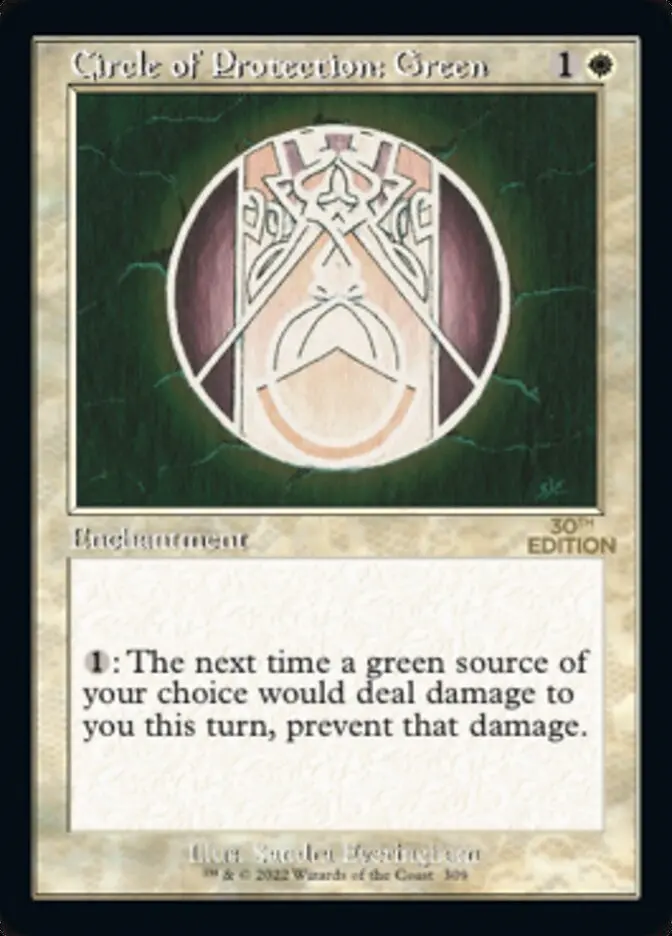 Circle Of Protection: Green (Retro) [30Th Anniversary Edition] 1