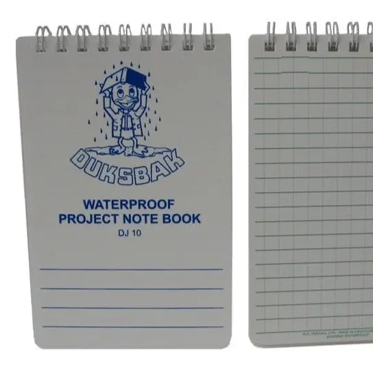 Duksbak - #Dj10 Shirt Pocket Top Spiral, Waterproof Notebook 1