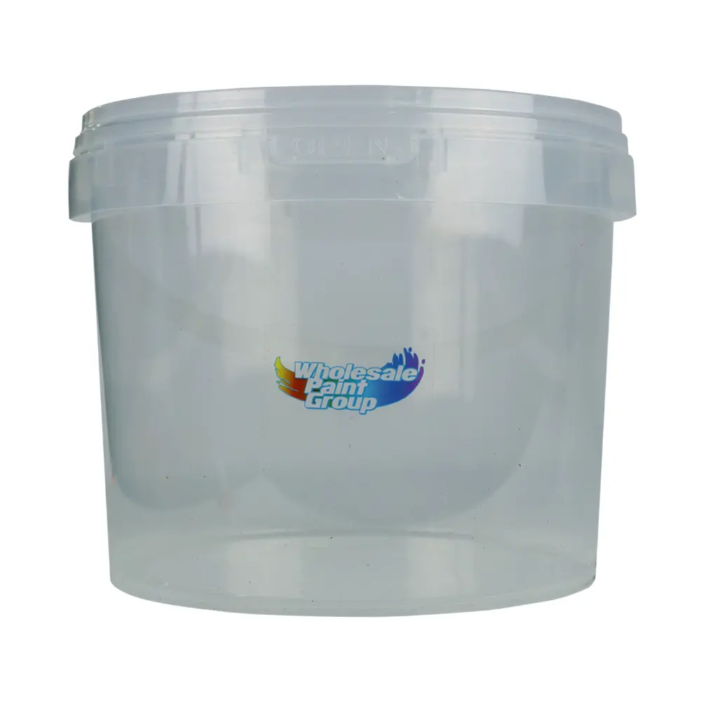 Wpg Clear Mixing Bucket With Lid 5L 1