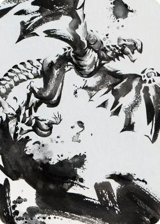 Quicksilver Fisher Art Card [Phyrexia: All Will Be One Art Series] 1
