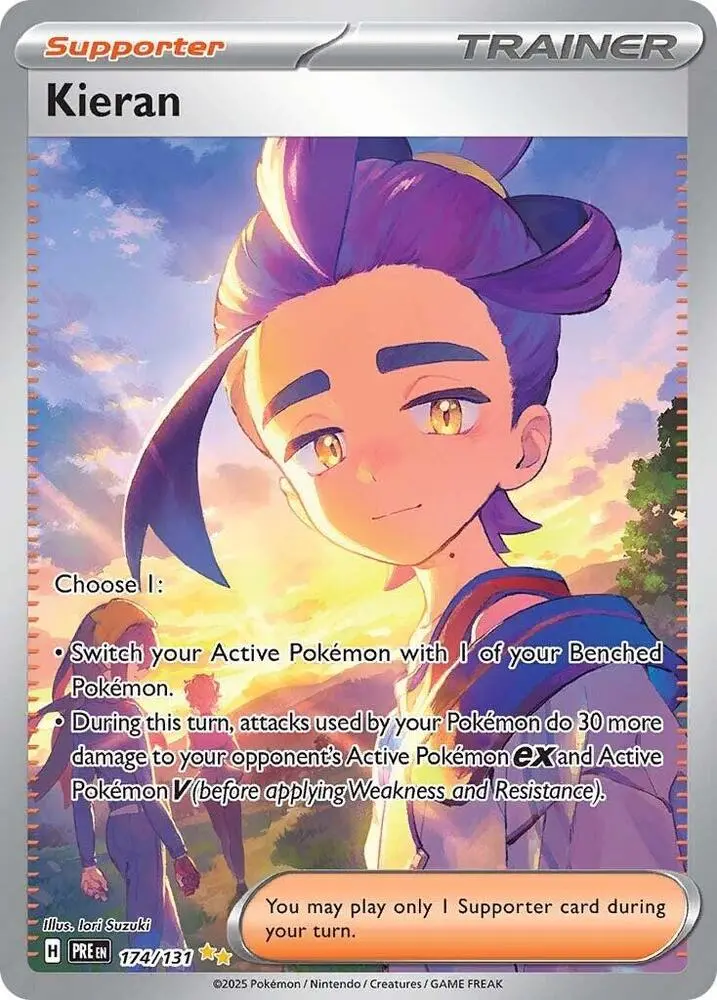 Kieran (174/131) [Scarlet & Violet: Prismatic Evolutions] 1