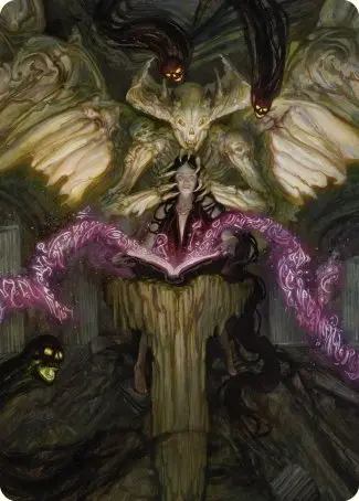 Demonic Tutor Art Card [Commander Masters Art Series] 1