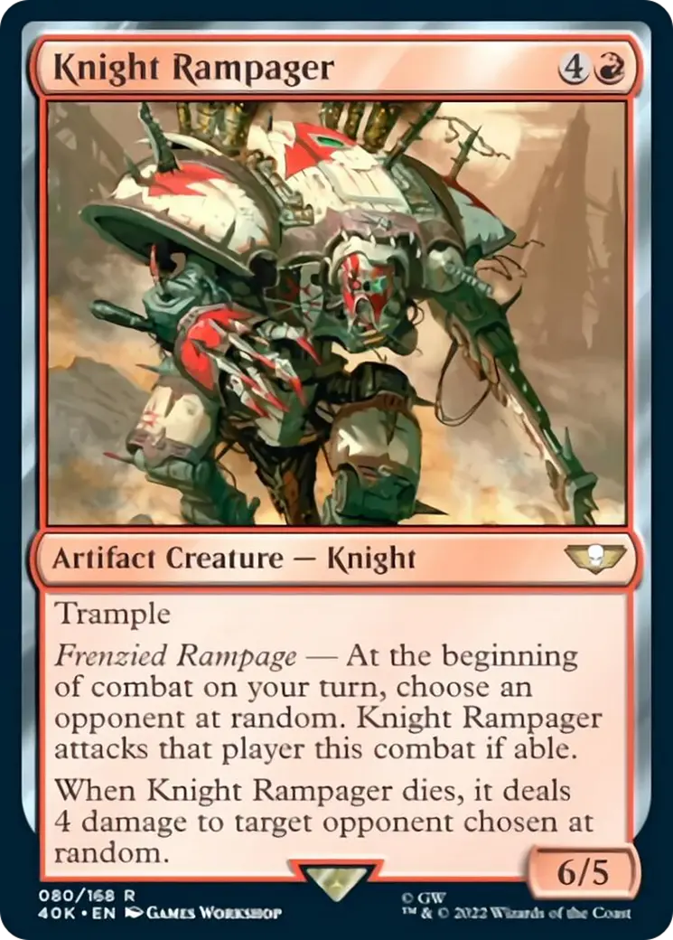 Knight Rampager [Warhammer 40,000] 1