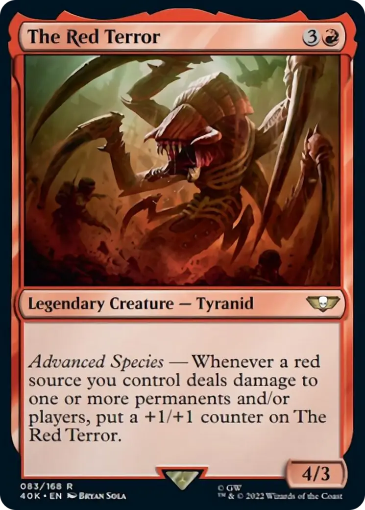 The Red Terror (Surge Foil) [Warhammer 40,000] 1