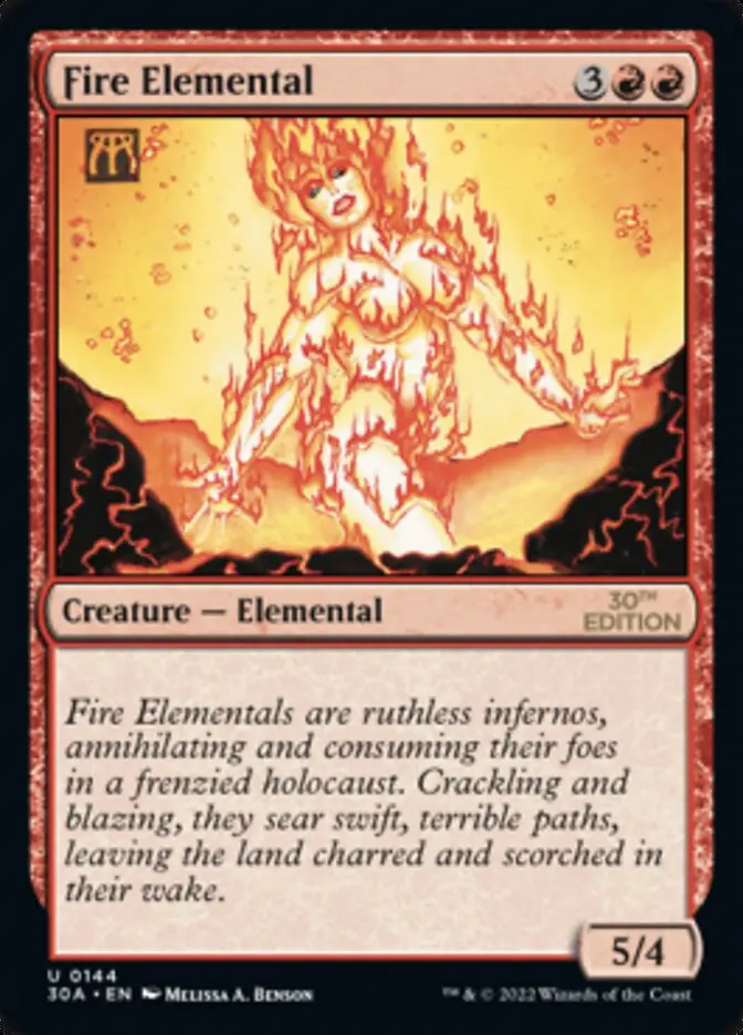 Fire Elemental [30Th Anniversary Edition] 1