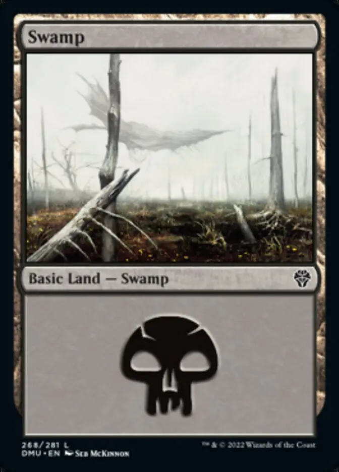 Swamp (268) [Dominaria United] 1