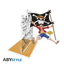 One Piece Acrylic Bookend 1