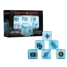D&D Gelatinous Cube 6 D6 Dice Set 1