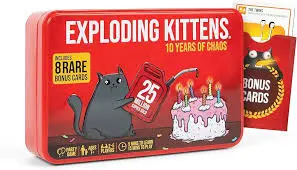 Exploding Kittens- 10 Year Anniversary Tins 1