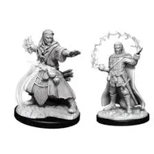 D&D Miniatures: Human Wizard 1