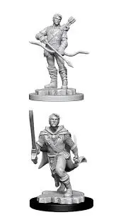 D&D Minifigure: Human Ranger (Male) 1
