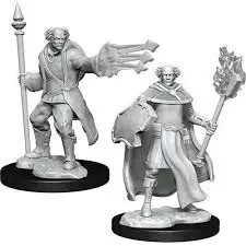 D&D Minifigure: Multiclass Cleric + Wizard 1