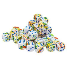 Chessex 36D6 Set Breezy/ Blue 1