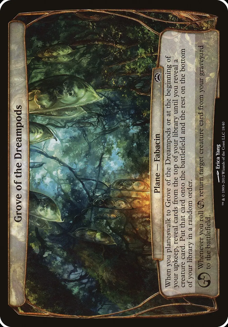 Grove Of The Dreampods (Planes) [Planechase 2012 Planes] 1