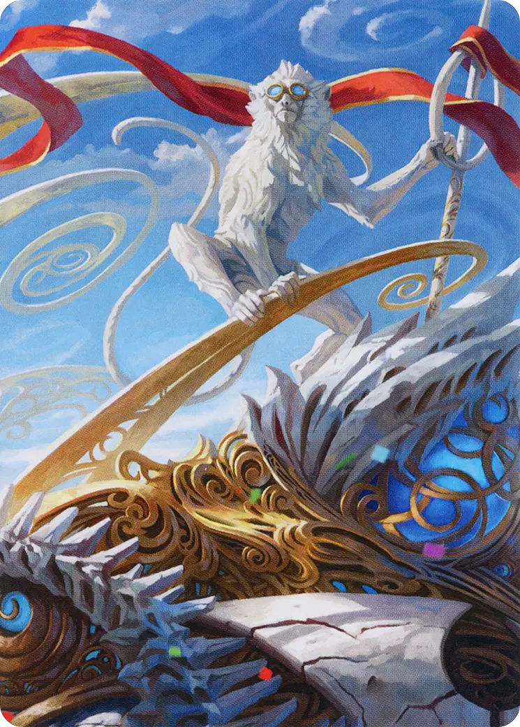 Ragavan, Nimble Pilferer Art Card [March Of The Machine Art Series] 1