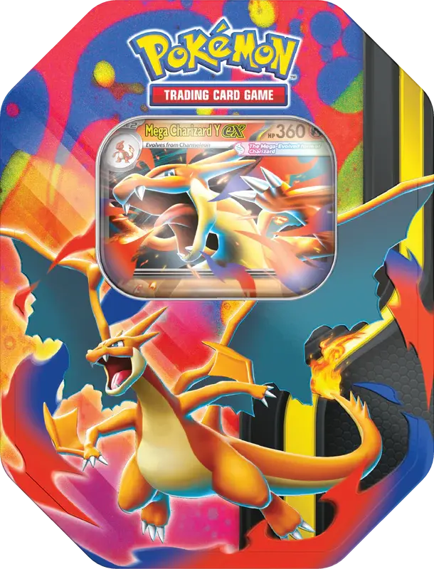 Pokémon: Mega Charizard Y Ex Tin 1