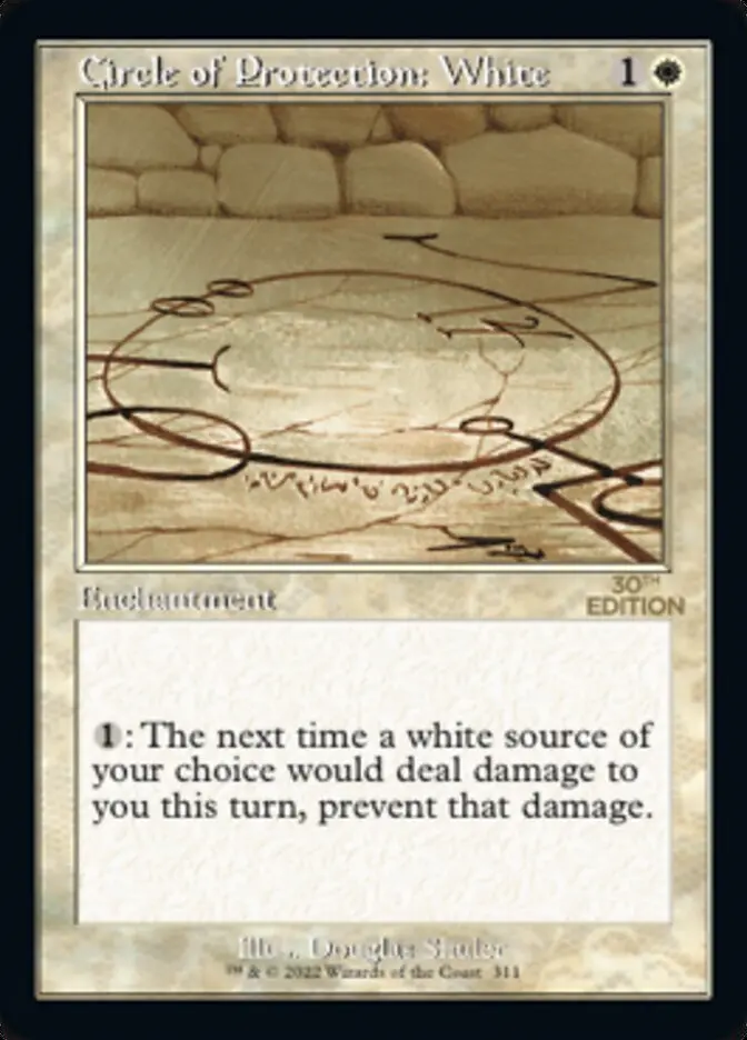 Circle Of Protection: White (Retro) [30Th Anniversary Edition] 1
