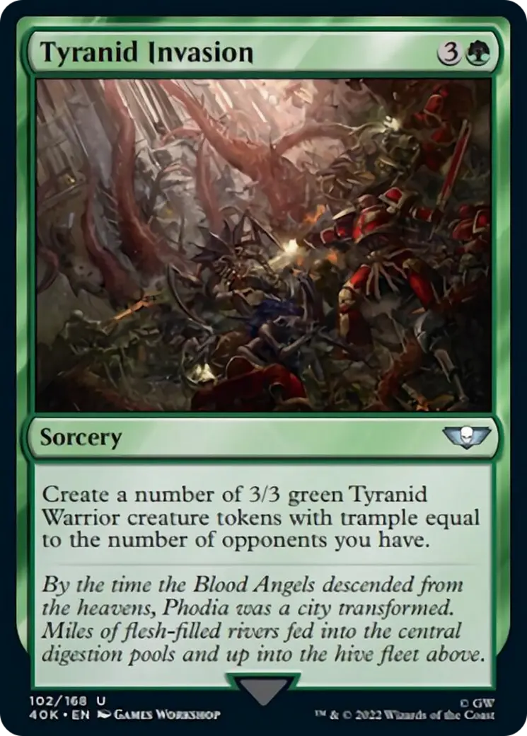 Tyranid Invasion (Surge Foil) [Warhammer 40,000] 1
