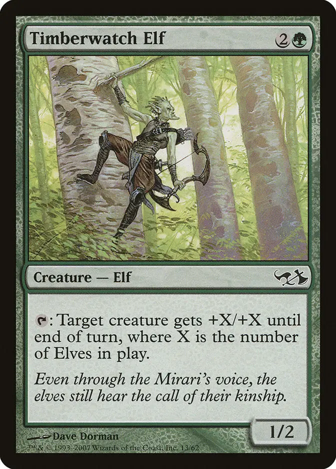 Timberwatch Elf [Duel Decks: Elves Vs. Goblins] 1