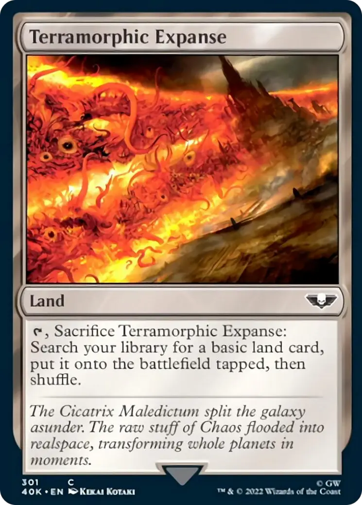Terramorphic Expanse (Surge Foil) [Warhammer 40,000] 1