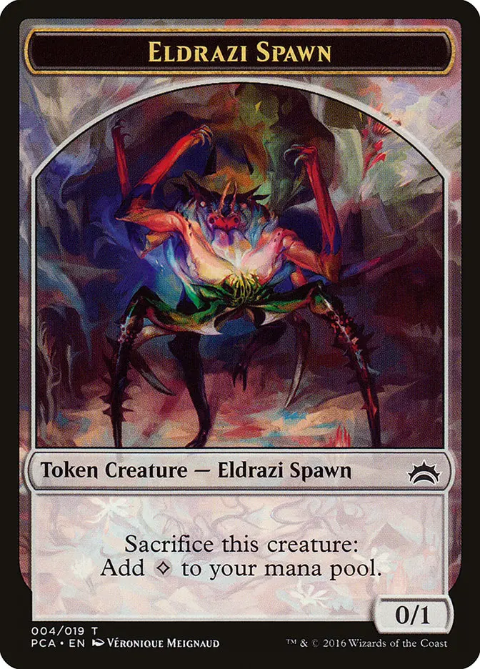 Eldrazi Spawn Token (004/019) [Planechase Anthology Tokens] 1